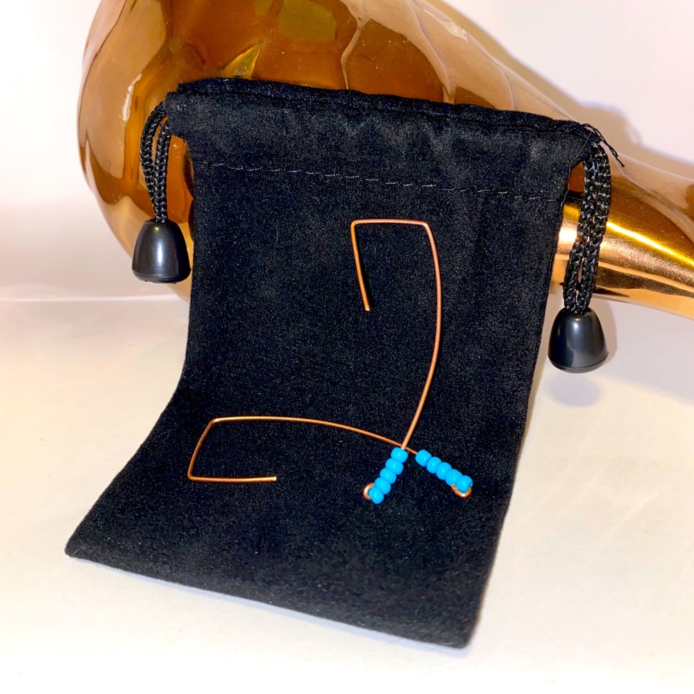 Wire threader earrings